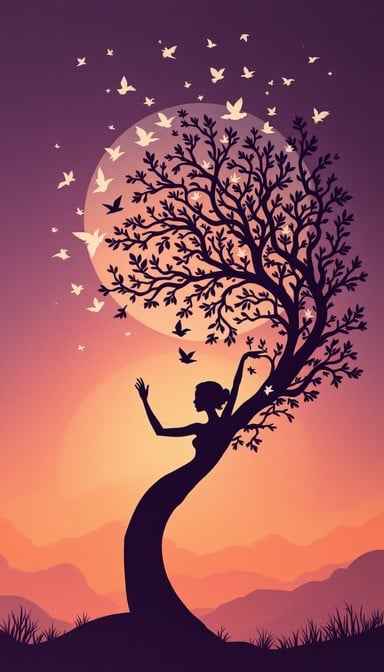 Nature's Dancing Spirit