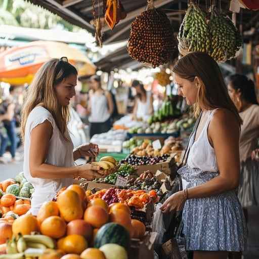 Marketplace Fruit Shopping