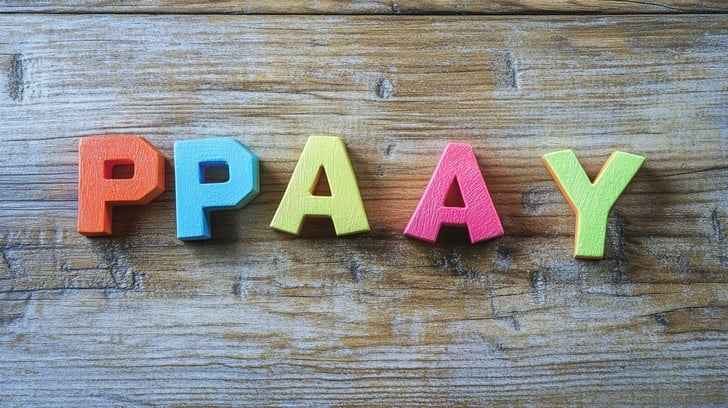 Colorful Letter Blocks