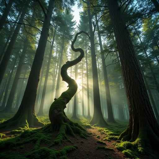 Enchanted Forest Spiral Enchanted Forest Spiral