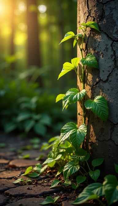 Life Climbs Upward