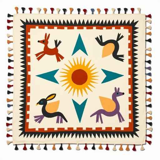Southwestern Animal Tapestry