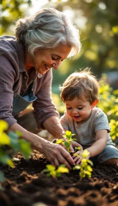 Gardening With Grandmother Gardening With Grandmother