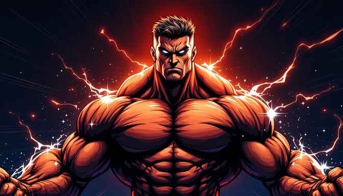 Powerful Anime Warrior