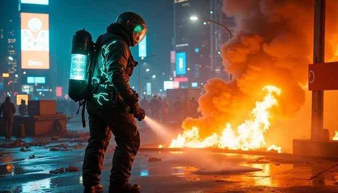 Urban Fire Confrontation Urban Fire Confrontation