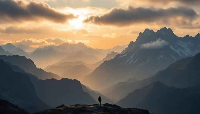 Mountains Meet Sky