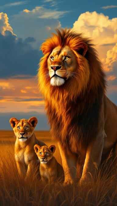 Majestic Lion Pride