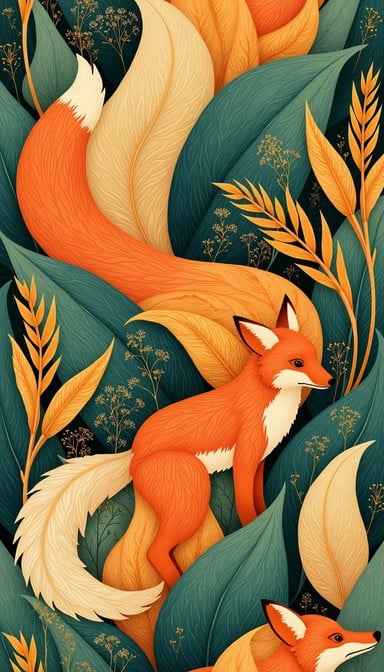 Vulpine Art Nouveau