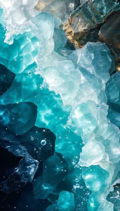 Crystalline Turquoise Dreams