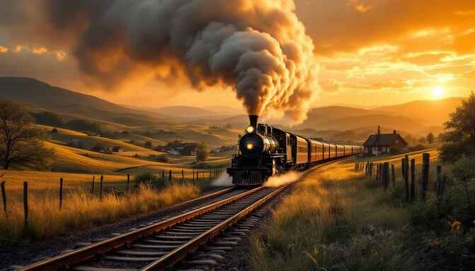 Steam Meets Sunset Steam Meets Sunset
