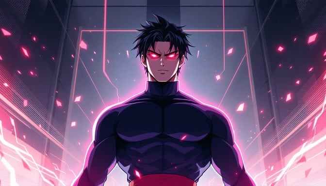 Powerful Anime Warrior