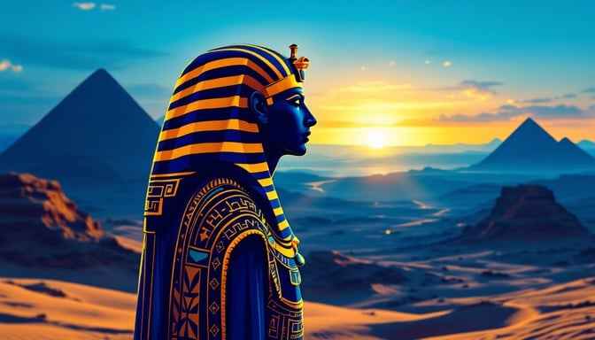 Pharaoh's Golden Sunset