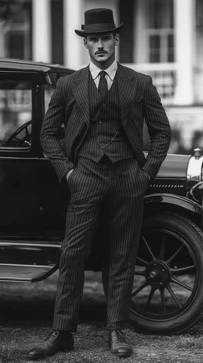 Elegant Vintage Gentleman Elegant Vintage Gentleman