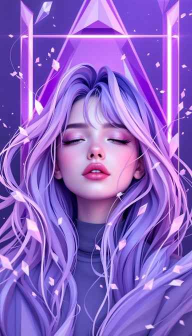 Purple Dream Portrait
