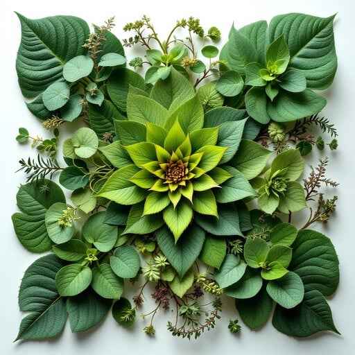 Symmetrical Succulent Symphony Symmetrical Succulent Symphony