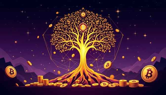 Crypto Tree Glows Crypto Tree Glows