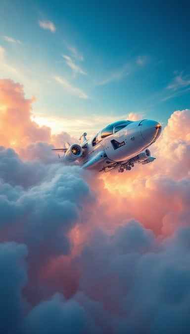 Celestial Aircraft Soars