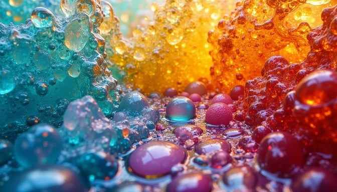 Chromatic Bubble Symphony