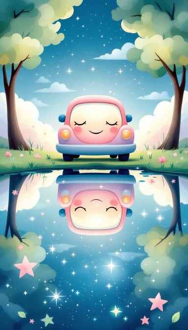 Magical Car Reflection Magical Car Reflection