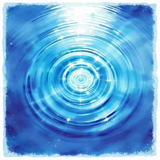 Rippling Blue Serenity