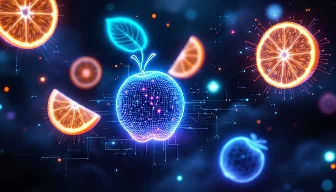 Neon Fruit Matrix Neon Fruit Matrix