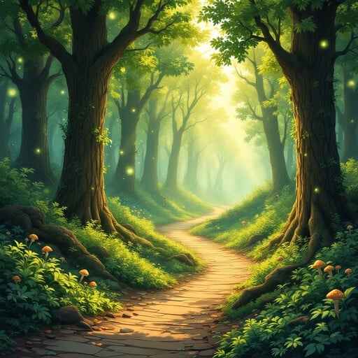 Magical Forest Path