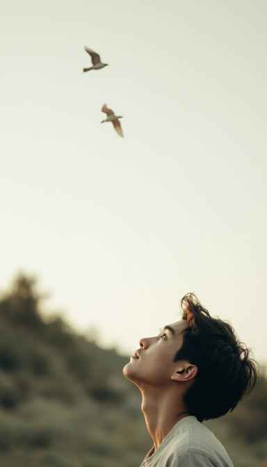 Watching Birds Soar