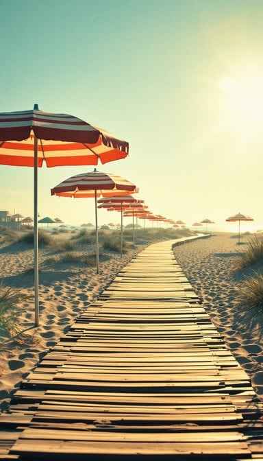 Vintage Beach Paradise Vintage Beach Paradise