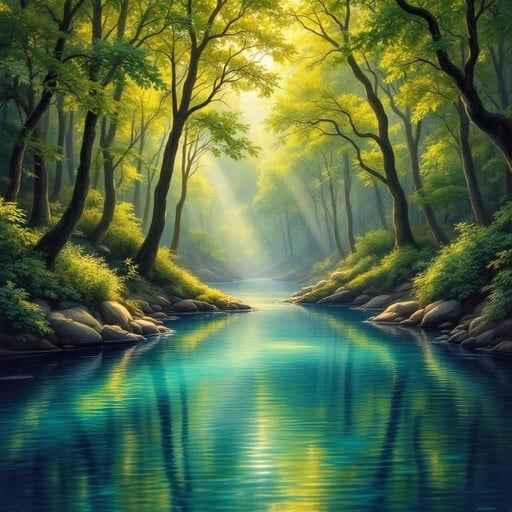 Magical Forest Stream