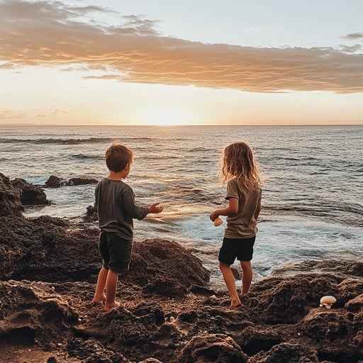 Sunset coastal play