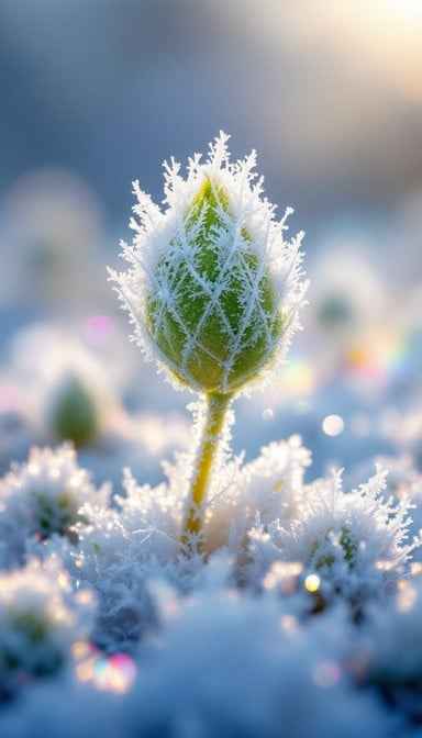 Frosty Morning Bud