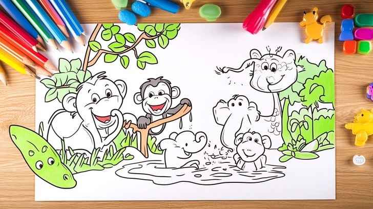 Jungle Animal Friends Jungle Animal Friends