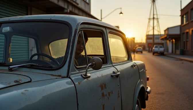 Weathered City Car Weathered City Car