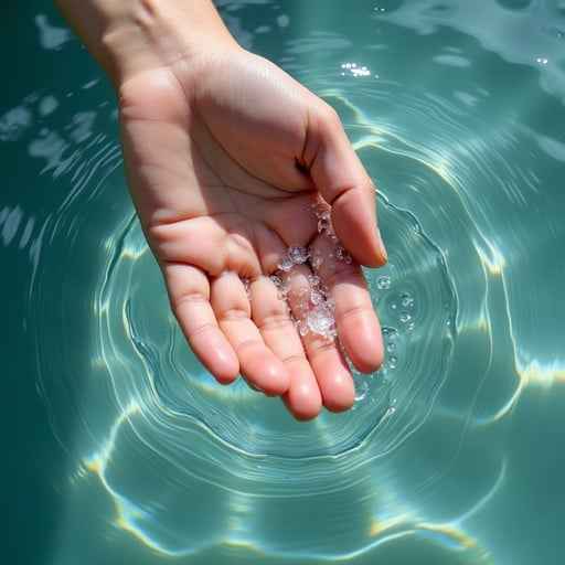 Cupped Crystal Waters Cupped Crystal Waters