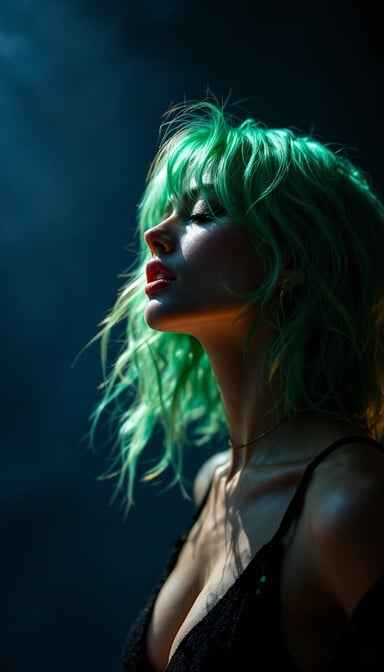 Emerald Stage Light