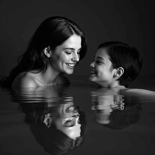 Reflections in water