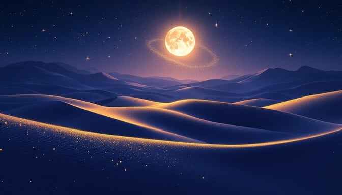 Moonlit Desert Dreams Moonlit Desert Dreams