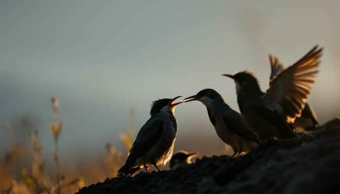 Birds at Dawn