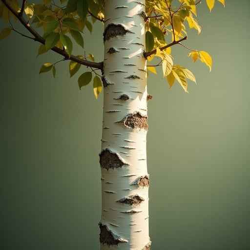 Illuminated Birch Texture