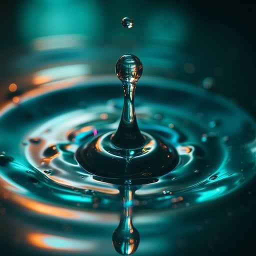 Suspended Liquid Jewel