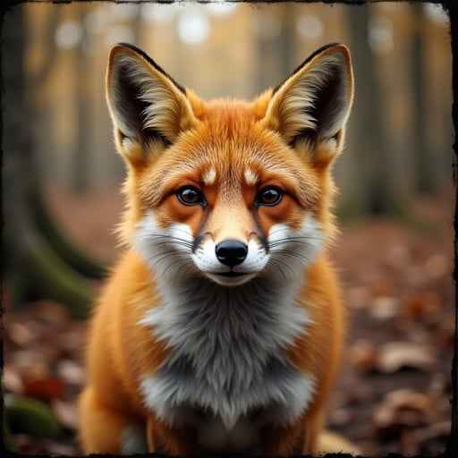Serene Fox Portrait Serene Fox Portrait