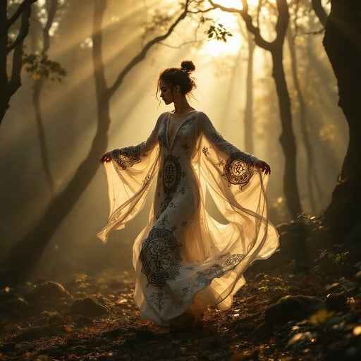 Forest Light Dance