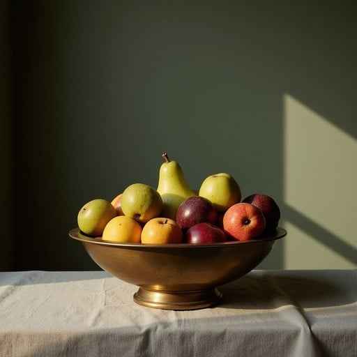 Fruitful Brass Bowl Fruitful Brass Bowl