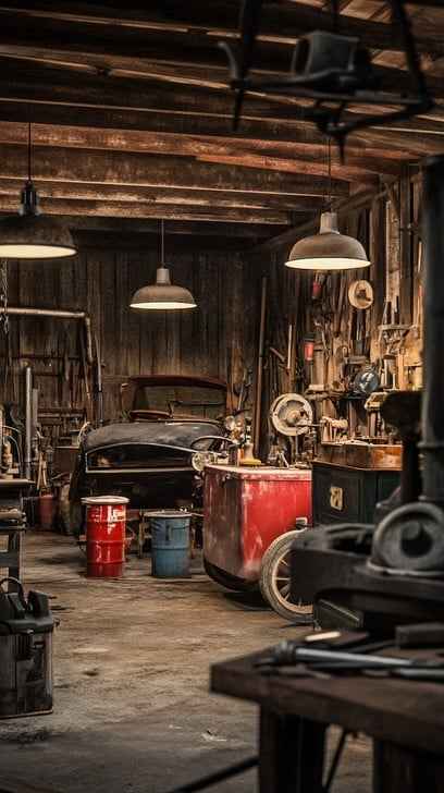 Vintage Garage Workshop Vintage Garage Workshop