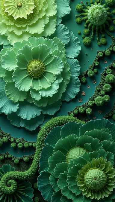 Fractal Verdant Tapestry