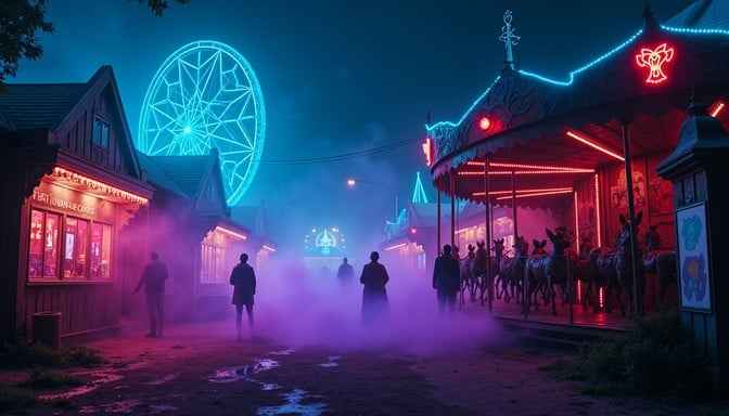 Neon Carnival Mist