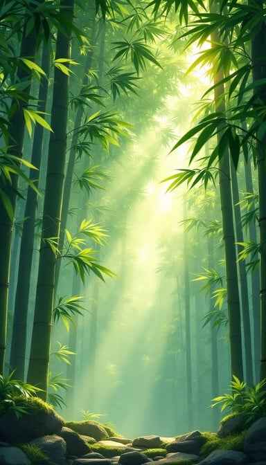 Mystical Bamboo Forest