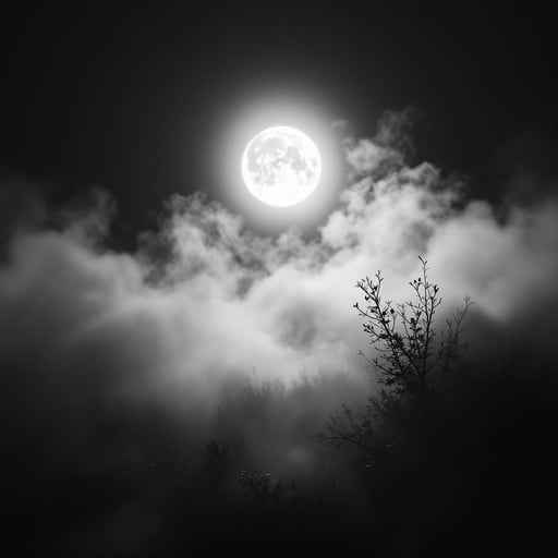 Moonlit Misty Night Moonlit Misty Night