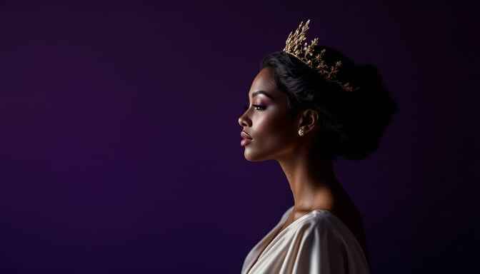 Regal Purple Portrait Regal Purple Portrait