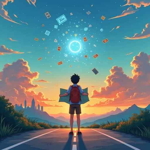 Journey Awaits Ahead Journey Awaits Ahead